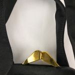 J. R. Julius Resnick Vintage Black Purse Bag Satin Coin Purse Womens One Size Photo 3