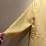 BFA Classics Women’s Yellow Blazer Suit Jacket Size 8P Petite Photo 2