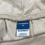 Old Navy  Carpenter Painter Khaki Chino Pants Relaxed Maternity size XL NEW Photo 5