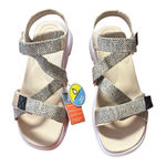 Aetrex  Beige Sandals with Adjustable Straps Photo 0