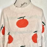 Womens Sweater Sz Large Grandmacore Grannycore Y2k Cozy Winter Fruit Artsy Retro Photo 5