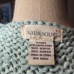Sans Souci  Mint Knit Tank Top Photo 2