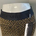 CAMBIO Faith patterned lurex trousers‎ Patterned Black and Gold Women's Pants S2 Size 2 Photo 3