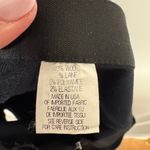 Theory  Womens Stretch Wool Zipper Mini Pencil Skirt Black Navy Blue Size 6 Photo 5