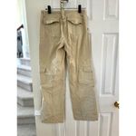 Brandy Melville Tan Khaki Y2K Relaxed Fit Cargo Pants Photo 3