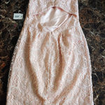 Bloomingdales crochet lace aqua dress Photo 4