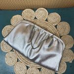 Statement Clutch & Wristlet Bundle (3 Pieces) – Metallic Evening Bags and Pouch Silver Photo 7