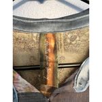 ARATTA Silent Journey For Adriana Fadded Black Floral Sheer Button Down SZ LG‎ Photo 8