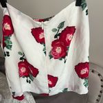 Sézane Sezane White Floral Pacome Mini Skirt ✨🌹 Photo 4