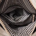 Kate Spade Cream Pebbled Leather Foldover Satchel with Crossbody Strap. Photo 4