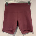 Lululemon Purple  wunder train biker shorts Photo 0