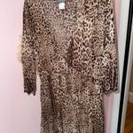 Jordan Taylor Cheetah Beach Cover Up Photo 0