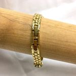 Gold Tone Coffee Beans Link Bracelet Photo 1