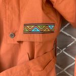 Vintage Berghaus Designs Trench Coat. 781 Orange Size 8 Photo 2