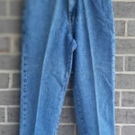 EXPRESS Vintage blue 100%cotton high waist straight leg EXP quarante de qualite Photo 0