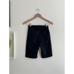 TAVI NOIR Solid Black Biker Shorts Size Medium Photo 3