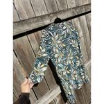 CHRISTINA Cardigan Floral Brown Blue Semi Sheer Medium Coverup Summer‎ Spring Photo 7