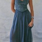 Free People Arabesque Maxi Dress Gray Photo 0