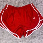 Varsity red  spirt running shorts Photo 0