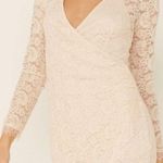 Free People Pearl Lace Long Sleeve Mini Dress Size Small Photo 2
