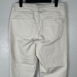 Democracy Jeans Pants Womens 10 Ab Solution Cream Split Raw Hem Straight Leg Photo 4