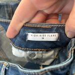 Crown & Ivy NWT High Rise Flare Women's Jeans Stretch, Medium Wash D19 Blue Size 14 Photo 4