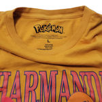 Pokémon Shirt Size Large Pokemon Charmander Gotta Catch 'Em Them All Graphic Tee Unisex T-shirt Photo 7