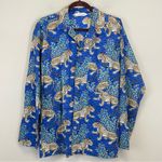 Printfresh  Bagheera Men's Long Sleep Shirt‎ Sapphire Size XS Photo 1