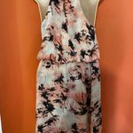 Parker Black and White Halter Sundress Photo 1