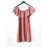 Sanctuary Off Shoulder Ruffle Boho Print Dress Multicolor Size Large Photo 5