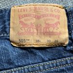 Levi's Levi’s 505 Distressed Denim Shorts 10 Photo 4