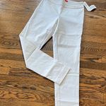 Krazy Larry NWT Spring Print White Textured Pants, 0 Photo 0