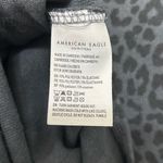 American Eagle  Outfitters Gray Leopard Print V Neck Long Sleeve Tunic Top Photo 4