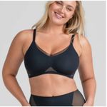 Honeylove Wireless Bra Athleisure Comfort Supportive Womens L Black Size L Photo 0