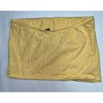 American Eagle  Tube Top Womens Small Yellow Strapless Shirt Summer Beach Casual Photo 2