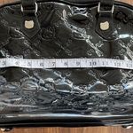 Hello Kitty Sanrio Black Patent Embossed Dome Tote Handbag Pink Inter Loungefly  Photo 7