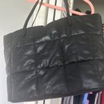 PINK - Victoria's Secret Victoria's Secret Puffy PINK Black Tote Photo 2