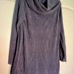 Barefoot Dreams  CozyChic Ultra Lite Coastal Cowl Neck Tunic Harbour Blue, Size L Photo 0