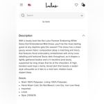 Lulus Forever Endearing White Swiss Dot Embroidered Midi Dress Size large Photo 8