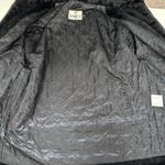 Vintage Varci Faux Fur Jacket Made in Italy Black Sz M? Broadtail Mob Wife Size M Photo 8