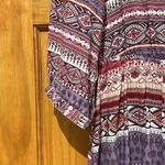 Cotton On  Colorful Mini Dress 3/4 Sleeves Women’s Size Small Photo 2