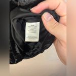 Ronny Kobo Adele Mini Dress Black Crushed Velvet Sleeveless Size S Photo 8