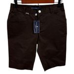 Ralph Lauren Golf Bermuda Athletic Shorts Brown Bird Classic Women's Size 4 NWT Photo 0
