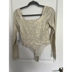 Lululemon Wundermost Ultra-Soft Nulu Square-Neck LS Bodysuit *Shine - Size Med Photo 1