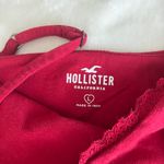 Hollister Red Lace Tank Top Photo 2