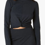 Beyond Yoga  Heather Rib Groove Cropped Top Size M
 NWT New Photo 0