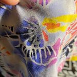 Free People Movement Blue Never Better Floral Print Yellow Size M Photo 5