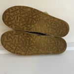 Sakroots Slide Cork Crochet Metallic Tan Thread Buckle Mandy Sandals Size 8 Photo 5