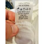 RHODE White 100% Cotton Cutout Front Tie Puffed Sleeves Greer Midi Dress Size 14 Photo 12