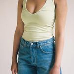 Djerf Avenue  Peridot Halterneck Top Green Photo 1